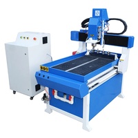 Mini Desktop 2.2kw 3d Cnc Router Machine Metaal Hout Pvc Gegraveerd Snijden Dsp Mach3 Besturingssysteem Voor Hobby Core Motor