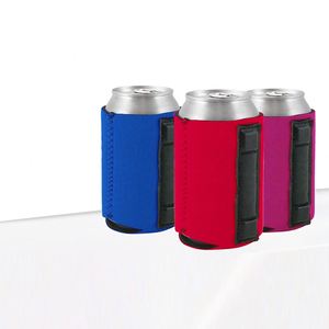Custom Wedding Party Bar Events Beer Cola <b>Can</b> Promotional Eco-Friendly Neoprene Insulated Magnetic Foldable <b>Can</b> <b>Cooler</b> - Product Image 4