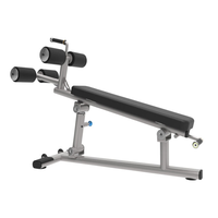 Banc de musculation réglable commercial 52 kg - Banc en cuir PU avec coussin d'assistance pour sit-up et cadre en acier pour la maison/la salle de sport (vente en gros)