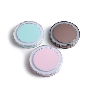 Miroir de maquillage compact à LED, <span class=keywords><strong>grossissant</strong></span> 1X/3X, double face, rechargeable, à capteur tactile, portable, pliable, avec lumière cosmétique réglable - Product Image 5
