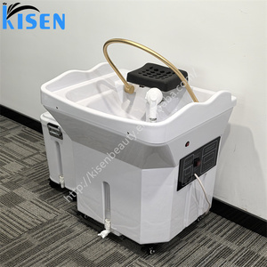 อ่างสระผมแบบพกพา KISEN เตียงสระผมแบบถอดได้ อุปกรณ์ทำสปาผม อ่างสระผมสำหรับทำทรีทเมนท์สปาผม - Product Image 3