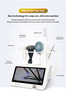 Analyseur de cuir chevelu 3 en 1, traitement du cuir chevelu, soin des cheveux pour instituts capillaires, scanner de test du cuir chevelu pour analyse de la peau - Product Image 3