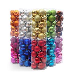 ChristmasTree Hang Balls Decor Wholesale Plastic Decorations Ornaments Christmas baubles Ball