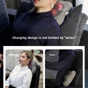 Almohada de Masaje Eléctrica Infrarroja Transfronteriza para Fisioterapia, Cojín de Masaje Inteligente de Cuerpo Completo con Compresión Caliente para Coche y Hogar - Product Image 3