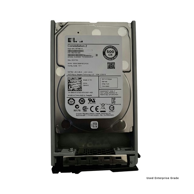 Used Internal 500GB 2.5-inch SATA 6Gbps Server HDD ST9500640NS
