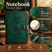 Nouveau design 2027 – Carnet A5 fait main couleur Tan, gaufré, couverture rigide, pages épaisses, avec fermoir, logo personnalisé, vente en gros