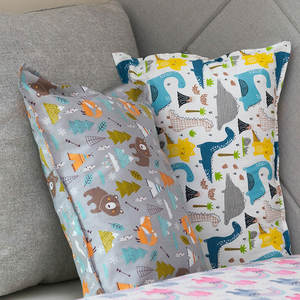 2 packs d'oreillers en coton biologique pour enfants 13 "<span class=keywords><strong>x</strong></span> 18"/12 "<span class=keywords><strong>x</strong></span> 16" doux et respirant avec enveloppe taies d'oreiller pour la literie des tout-petits - Product Image 4