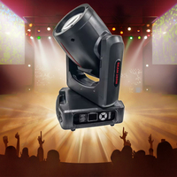 Lumière de tête mobile à faisceau RGBW de haute qualité 280W/380W avec contrôle DMX512, indice de protection IP33 pour les mariages, les fêtes et la scène