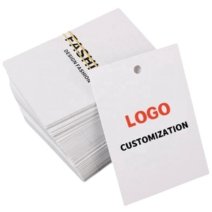 Étiquettes en papier personnalisées pour vêtements 2026 – Impression de logo sur mesure pour étiquettes de vêtements - Product Image 1