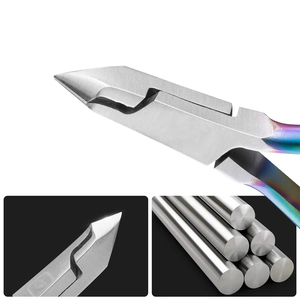 Servicio OEM: Alicates Profesionales Personalizables de Acero Inoxidable para Cutículas, con Abertura Ancha y Cuchilla Curva para Uñas - Product Image 2