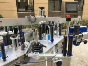 Etiquetadora Eléctrica Automática de Tres Lados para Botellas Redondas de Vidrio con Pantalla Táctil - Product Image 4