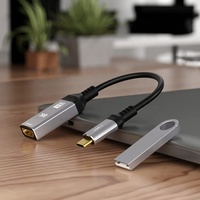 Câble USB-C vers coaxial Xput 4K 8K 60Hz (gaine PVC plaquée or, blindage tressé) paire torsadée pour projecteur et lecteur DVD