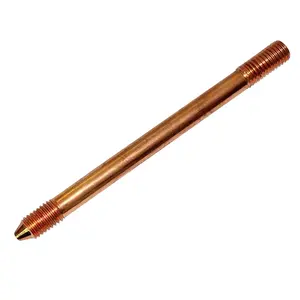 Pure copper ground rod