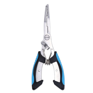 Lu Ban's Work Fishing Plier Stainless Steel Curved Lure Cutters Portable Outdoor Use - Product Image 4