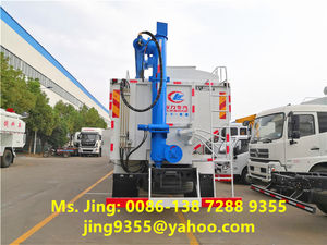 DONGFENG 4x2 Camión de reparto de alimentos a granel 22m3 Camión portador de alimentos a granel a la venta en <span class=keywords><strong>Yemen</strong></span> - Product Image 2