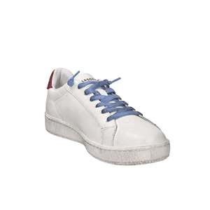 Baskets Lotto Leggenda pour homme, blanc bordeaux, talon de 3 cm, tailles 40 41 42 43 44 45 46 - Product Image 5