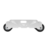 Chariot à roulettes robuste pour voiture de 4500 lb, chariot à pneus portable pour réparation automobile et usage en garage