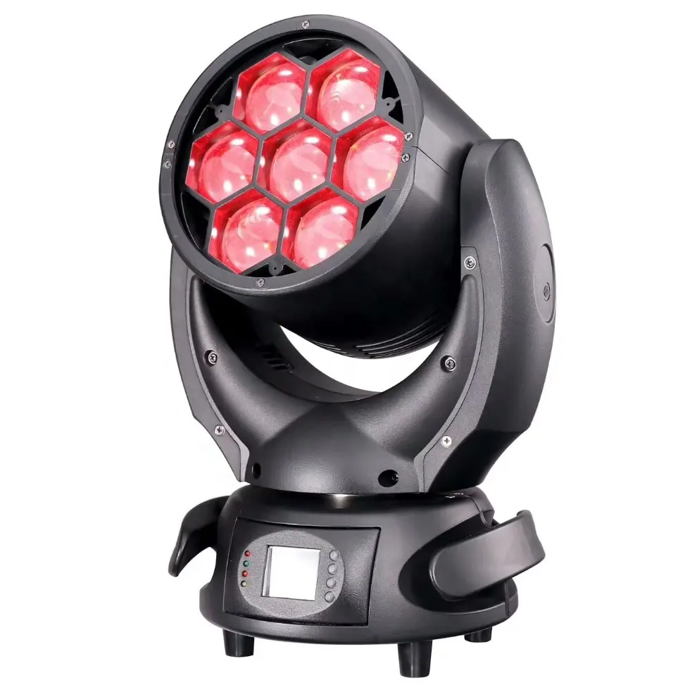 BALMZ0740F Avanzata Soluzione Evento 7pcs 40w RGBW 4 in 1 LED Zoom Moving Head Luce Professionale