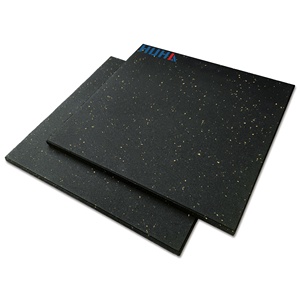 China <span class=keywords><strong>HUHA</strong></span> Venta caliente 20mm Fábrica de pisos de goma para gimnasio con absorción de impacto Azulejos de goma Piso para equipos de gimnasio Pisos - Product Image 2