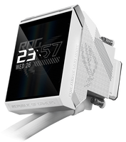 Nouveau Refroidisseur Liquide AIO pour CPU ROG Strix LC IV 360 ARGB LCD Édition Blanche 2026 avec Écran IPS 5,08 pouces et Connexion Sans Câble pour PC Gaming