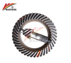 High quality crown wheel and pinion bevel gear 10 SPLINE for DongFeng EQ1061 6*37 7*38 8*39