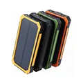 Good price Portable 10000 mah solar charger power bank for mobile phone
