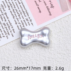 อุปกรณ์ตกแต่งอะคริลิคแบบ DIY สีเงินด้านชมพู รูปแมว โบว์ผีเสื้อ ปลาตัวเล็ก ลูกแมว สำหรับโทรศัพท์ เครื่องเขียน รถยนต์ ของตกแต่ง - Product Image 5