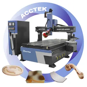 Meilleur fournisseur cnc fraiseuse 3 axes 4 axes machines à bois 5 axes cnc machine à bois 1325 1530 bois cnc routeur