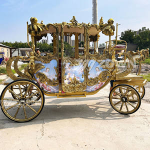 Livraison rapide, chariot royal électrique de style européen de la marque ZOWN, 4 roues, garantie de 2 ans pour les mariages, le tourisme, vintage - Product Image 6