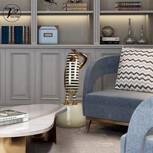 ประติมากรรมหัตถกรรมเรซินกไฟเบอร์กลาสเรซินลายการ์ตูนสุดสร้างสรรค์การออกแบบสำหรับตกแต่งกลางแจ้งพร้อมสีตามต้องการ - Product Image 3