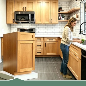 Wholesale Framed Shaker Maple <b>Kitchen</b> Base Cabinet For Building Projects | Custom <b>Kitchen</b> Cabinets | US <b>Kitchen</b> Cabinets Wooden - Product Image 1