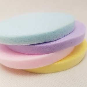 Mini EVA Facial Cleansing <b>Sponge</b> Washable <b>Shower</b> Spa Pad for Makeup Remover Face Cleaning - Product Image 2