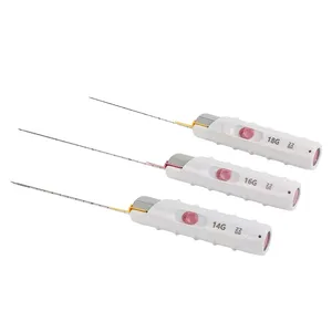 เข็มเจาะชิ้นเนื้อแบบใช้แล้วทิ้ง ทำจากสแตนเลสกลวง ขนาด 18G 22 มม. ระบบอัตโนมัติ สำหรับใช้ในห้องปฏิบัติการ - Product Image 6