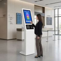 Machine de commande et de paiement sur pied de 32 pouces pour affichage commercial intérieur