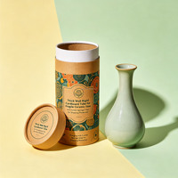Tube en carton rigide à paroi épaisse et écologique pour l'emballage de vases en céramique fragiles avec insert en éponge personnalisé pour la protection pendant l'expédition