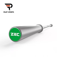 Barre de musculation certifiée IWF PILOTSPORTS, barre de compétition, barre d'entraînement professionnelle, barre technique pour hommes, femmes et enfants, alliage ZKC