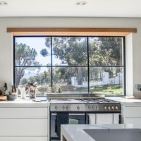 Ventana de reemplazo de Casa de Florida, precio de fábrica, ventanas de impacto a prueba de huracanes del Caribe, ventana de acero de imagen fija de vidrio grande