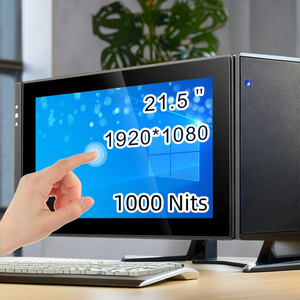1000 Nits 21.5 Inch HD-MI VGA DVI Không Thấm Nước Công Nghiệp LCD Hiển Thị Màn Hình Phẳng Cảm Ứng Điện Dung Màn Hình Máy Tính Để Bàn Loa - Product Image 2