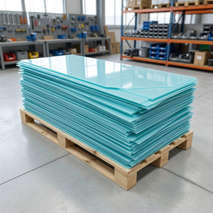 Feuilles de plastique extrudé PMMA bleu clair pour l'emballage de balles de recyclage, marque 2Lians, modèle 2025604LD, fabriqué en Israël, MOQ 18 tonnes - Product Image 3