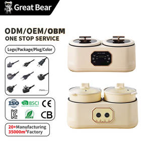 Autocuiseur Électrique Multifonctionnel Grande Capacité 3,4L Great Bear, Faible Teneur en Sucre, Double Saveur, Revêtement Antiadhésif - Product Image 1