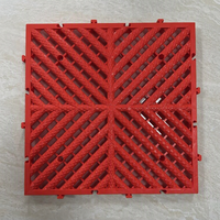 Dalles de sol emboîtables en WPC pour garage/entrepôt extérieur, design moderne, antidérapantes, imperméables, écologiques, pour lavage de voitures, salle de sport, 6-8 tonnes, 5