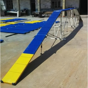 12FT <strong>Dog</strong> Agility Training Equipment <strong>Dog</strong> Agility Long-Walk Climb <strong>Ramp</strong> - Product Image 2