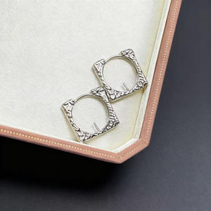 22873DIY Accesorios de Perlas, Base Vacía para Pendientes de Plata S925, Gancho para Oreja Dorado y Plateado con Cuentas Redondas de 7-9 mm para Pendientes - Product Image 3