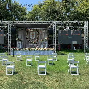 Tốt nhất bán PVC mái sân khấu giàn hiển thị thiết kế với ánh sáng nền tảng sân khấu cho buổi hòa nhạc ngoài trời sự kiện - Product Image 3