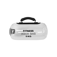 Sac d'eau gonflable en PVC pour fitness, conteneur de poids transparent, sac d'eau de sport, dispositif d'équilibre pour yoga