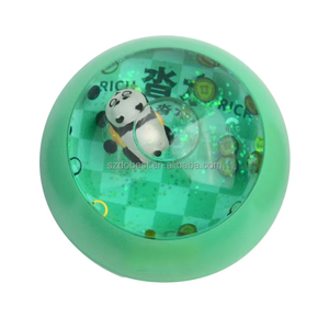 Aimants de réfrigérateur ronds personnalisés en acrylique, mignons, 3D, avec motifs de paillettes flottantes, aimants de réfrigérateur ronds colorés à mouvement liquide - Product Image 6