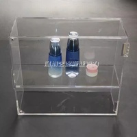 Acryl box mit Cam Lock Deckel Custom Clear Acryl Lock Box Vitrine Abschließbare Acryl Box Vitrinen mit Verschluss deckeln