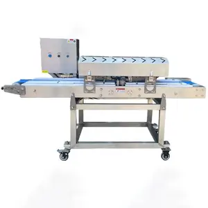 Commercial Pork And Beef Loin Horizontal Multi-Layer Slicing Machine Chicken Breast Duck Breast Fresh Meat Slicer