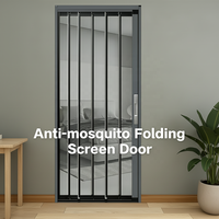 Moustiquaire invisible en acier inoxydable à mailles fines 20, design moderne, pour portes et fenêtres, anti-effraction, anti-insectes, usage hôtelier 5