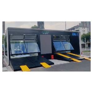 Fabricant <span class=keywords><strong>de</strong></span> portes <span class=keywords><strong>de</strong></span> <span class=keywords><strong>garage</strong></span> pliantes automatiques en aluminium <span class=keywords><strong>de</strong></span> conception moderne avec accessoires lourds vente à chaud - Product Image 5